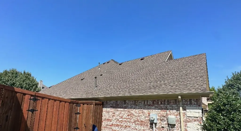 Completed roof replacement project in Mountain Home